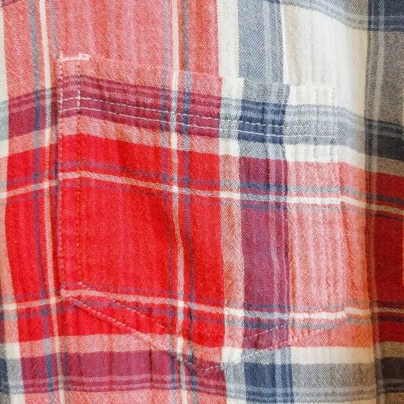 Gap Long Sleeve Plaid Shirt Sz M - Picture 3 of 7